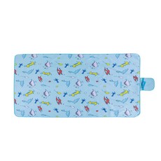 Joeki 戶外防水野餐墊, 小恐龍 藍色