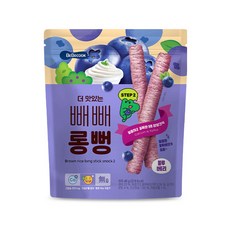 베베쿡 더 맛있는 빼빼롱뻥, 블루베리, 40g, 1개