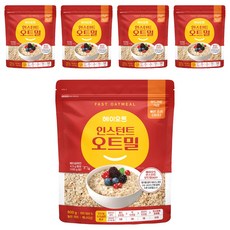 heyoat 燕麥100即食燕麥片, 800g, 5個