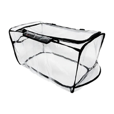 WILL AMAZING 寵物擋風遮雨抗寒風雨罩, 1個, 黑色