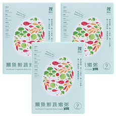 裸廚房 大寶寶粥 鯛魚鮮蔬 營養師精準比例配置 160g份量, 320g, 3盒