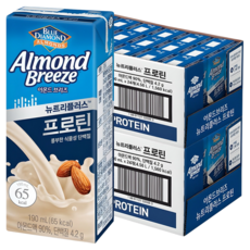 블루다이아몬드 아몬드 브리즈 뉴트리플러스 프로틴, 190ml, 48개