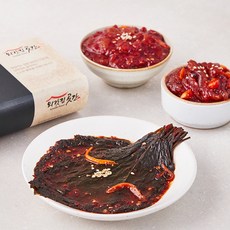 외갓집곳간 매일반찬 걱정 뚝 창란젓 200g + 낙지젓 200g + 깻잎무침 200g, 1세트