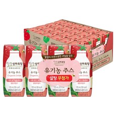 Maeil Sangha Farm 蘋果草莓羽衣甘藍綜合蔬果汁, 125ml, 24入