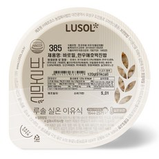 루솔 바로밀 한우 애호박 진밥 이유식, 혼합맛(한우/애호박), 120g, 1개