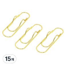 Masiato 夾式筆記本固定筆插, 金色, 15個