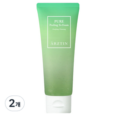 ARZTIN 純淨去角質泡沫洗面乳, 120g, 2個
