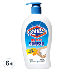 Yuhanrox 砧板抹布用洗滌劑, 500ml, 6個