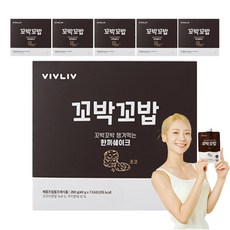 VIVLIV 蛋白奶昔粉隨身包 巧克力口味, 280g, 6盒