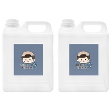 BUBUFITNESS 次氯酸水 微酸性輕巧補充瓶, 2L, 2瓶