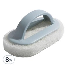 Day Rhythm 附手柄海綿清潔刷 藍灰色, 8個