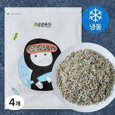 냠냠바다 볶아먹는 세멸치 (냉동), 4개, 500g