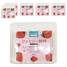日本 KOMEKI 雙頭細款棉花棒, 300支, 6盒