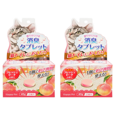 EARTH PET 貓砂樂園 消臭錠 Set 2 天然香味, 90g, 1盒