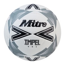 Mitre Impel One 足球 白色/黑色/灰色, 1個, 5-B01791C30