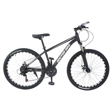닥터바이크 F-26S ROCKET MTB 스틸 디스크 브레이크 14kg 신장 165~185cm, 블랙, 170cm, 1개