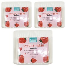 日本 KOMEKI 雙頭細款棉花棒, 300支, 3盒