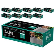 UNIWRAP 衛生抽取袋 17 x 25 cm, 10個, 100入
