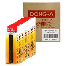 DONG-A 大六角 Adore 彩色鉛筆 一般 + 螢光套組, 12套, 4色