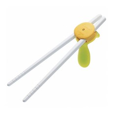 Combi 康貝 幼兒左手通用寶寶筷子, 綠色, 1個