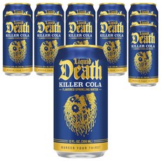 LiquidDeath Killer可樂香氣氣泡水, 355ml, 12個