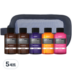 쿤달 트래블 키트 5종 세트 TYPE1 베이비파우더향, 5세트 5세트