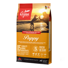 Orijen 歐睿健 台灣公司貨 幼犬 無穀配方 乾飼料, 野牧鮮雞＋新鮮蔬果, 11.4kg, 1袋