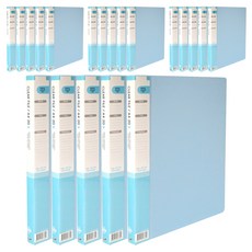 Heemang 透明文件夾 20頁, 天空藍, 20個