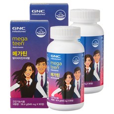GNC 메가틴 멀티비타민 미네랄, 90정, 2개