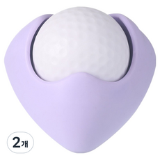 DailyOn 清爽伸展按摩球, 2個, 紫色