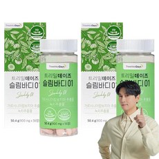 韓美生活保健Trimmil Days苗條身材 01 50.4g, 56顆, 2個