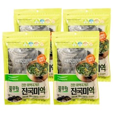 풀무원 진한 미역국거리 진국미역, 4개