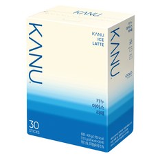 KANU 冰即溶拿鐵, 13.5g, 30條, 1盒