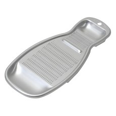 PEARL LIFE 珍珠金屬 鋁製簡易刨絲器, 銀色, 1個