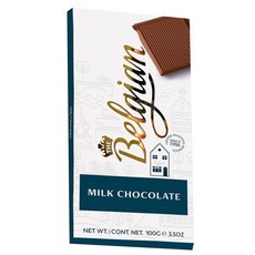 THE Belgian 比利時牛奶巧克力, 100g, 1盒