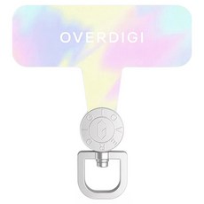 OVERDIGI 360旋轉掛繩墊片 TH03, 黃粉藍紫, 1個