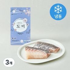 생선파는언니 스테이크 도미 (냉동), 3개, 300g