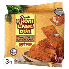 Quy Thu 椰子地瓜蘇打餅, 125g, 3個