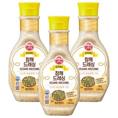 오뚜기 참깨 드레싱, 245g, 3개