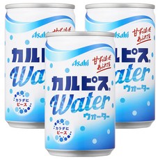 Asahi 朝日 可爾必思水, 160ml, 3罐