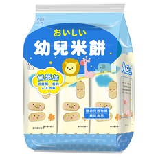 三立 幼兒米餅, 原味, 50g, 1袋
