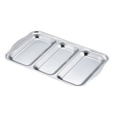 sj1115 3連油炸備料盤, 1入