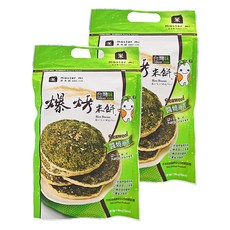 master mi 米大師 爆烤米餅 醬燒海苔, 54g, 2包
