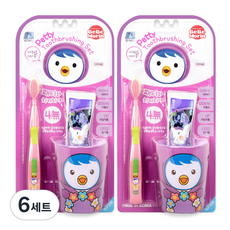 Chika Chika 幼兒牙刷套組 Patty with Pororo, 6組