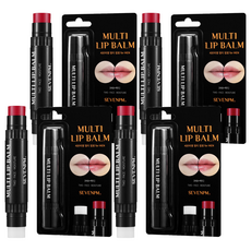 Sevenpm 男士二合一雙頭護唇膏, SevenPM 多效潤唇膏, 4個