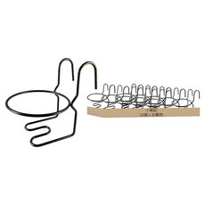 小美紀 單盆掛架 10個組 97-4, 古銅色, 3吋(9.3 x 12cm), 1件