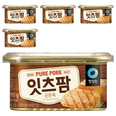 청정원 잇츠팜 햄통조림, 190g, 5개