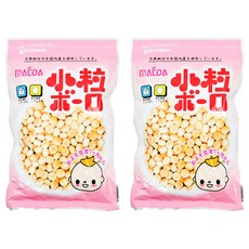 MAEDA 大阪前田製菓 乳球小粒燒菓子 蛋酥, 7個月以上寶寶適用, 日本國產原料選用, 100g, 2包