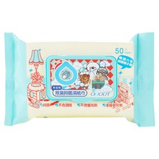 臭味滾 ODOUT 狗狗專用除臭/抑菌濕紙巾, 50張, 1包