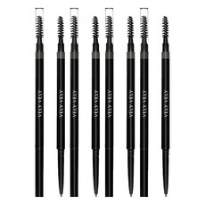 VELY VELY 1.5mm超細纖維眉筆0.09克, 阿什比, 4個